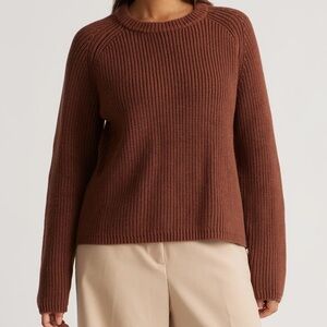 Quince 100% Organic Cotton Fisherman Crew Sweater
